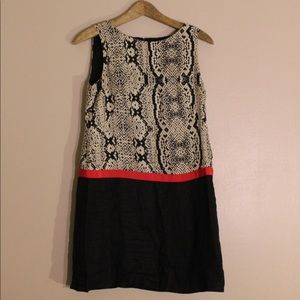 Loft Snake Print Dress